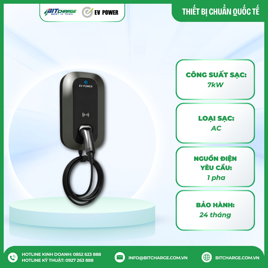 Bitcharge cung cấp bộ sạc 7kW EV Power (1)